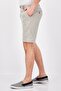 Oversize Men's Shorts with Black Surface Texture - 81288 - 3