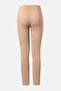 Women Plain Crop Pants, Beige - 2