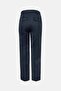 Women Modern Fit Plain Chino Pants, Navy - 3