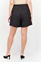 Women Solid Basic Shorts, Charcoal - 4