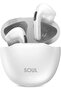 Soul 3 Pro Wireless Earbuds: Bluetooth 5.0, In-Ear Stereo, Monaural/Binaural Calls,16H Playtime,Whit