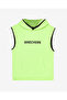 Boy's Neon Green Sweatshirt - Lightweight Fleece, Sleeveless, Hoodie, Big S - 5
