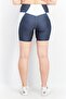 Women Tight Fit Run Marathon Legging Shorts, Grey - 2