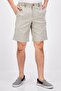 Oversize Men's Shorts with Black Surface Texture - 81288