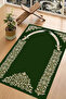 Digital Printed Non-Slip Base Washable Gift Dowry Prayer Mat Prayer Rug - 2
