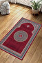 Digital Printed Non-Slip Base Washable Gift Dowry Prayer Mat Prayer Rug - 5