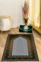 Digital Printed Non-Slip Base Washable Gift Dowry Prayer Mat Prayer Rug
