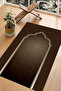 Digital Printed Non-Slip Base Washable Gift Dowry Prayer Mat Prayer Rug