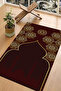 Digital Printed Non-Slip Base Washable Gift Dowry Prayer Mat Prayer Rug - 4