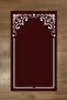 Digital Printed Non-Slip Base Washable Gift Dowry Prayer Mat Prayer Rug - 5