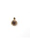 Whispers Flower Rice Tile Stone Steel Chain Necklace - 3