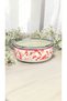 18 cm White Decorated Enamel Storage Container - 2