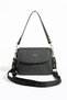 Women's New Season 3-Compartment Luxury Soft Leather Adjustable Crisscross-Strap Stylish Shoulder Bag
