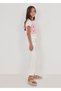Female Child Summer T-Shirt Knitted Vest 2 Set 6066 - 3