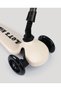 Let's Ride Two Lighted Foldable 3 Wheel Scooter Beige - 6