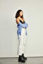 Short Flared Jeans White - 3