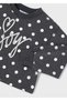 Girl's Polka Dot Sweatshirt Tulle Skirt Set of 2 4981 - 2
