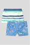 Baby Boy 2-Pack Shorts Swimsuit 1650 - 3