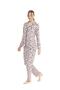 Us Polo Assn. 17111 New Year's Gift Package Patterned Long Sleeve Neck Buttoned Shirt Pajamas Set - 2