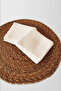10-pack muslin baby mouth cloth 100% cotton ecru color - 3