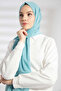 Chiffon Mint Green Shawl - 3