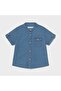 Baby Boy Short Sleeve Denim Shirt 1116