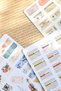 Vintage Sticker Set (120 Pieces *4 Sheets*) / Scrapbook, Planner, Journal - 4