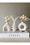 Bohemian Style 3-Piece Minimal Decorative Vase Set - 4