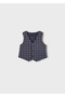 Baby Boy Linen Classic Vest 1353