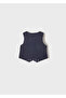 Baby Boy Linen Classic Vest 1353 - 3