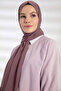 Chiffon Lilac Mink Shawl - 4