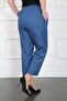 Women's Elastic Waist Large Size Jeans - 3