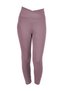 Girls' High Waist Double Breasted Belt, Running, Hiking, Casual, Sports, Athletic, Exercise, Fittness Leggings - 4