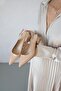 Hanna Women's Heeled Patent Leather Shoes Tan