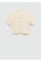 Short Sleeve Knit Cardigan - 3