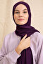Combed Cotton Plum Shawl - 3