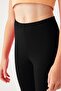 Kids Cotton Elastane Capri Below Knee Girls' School Leggings 2006