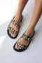 Sunday Women's Buckle Detail Daily Comfort Slippers Leopard - 2