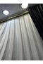 Nivemeshome linen 1/3 tight pleated new season tulle curtain apm - 2