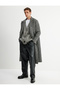 Faux Leather Trousers with Chino Pocket Detail and Buttons - 3