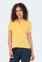Vera I Women's Polo Neck Yellow T-Shirt