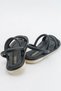 2 Piped Women's Sandals Black - 4