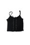 Gothic Harajuku Bird Eyed Strappy Crop Blouse - 3