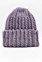 Women's Hand Knitted Winter Wool Beret Orchid