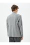Blazer Jacket Slim Fit Buttoned Double Pocket Detailed - 4