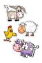 Ks puzzle baby farm 2-3-4-4 lu 12002 - 2