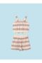 Girls' Striped Shorts Blouse Set 6276 - 2