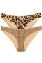 Leopard Pattern Laser Bikini 2 Pack