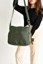Women's Shoulder Bag Multi-Pocket Lightweight Rain-Proof Clinker Fabric 30*20 cm Suitable for Daily Use - 3