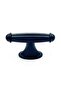 Kardelen Black Button Handle Luxury Country Kitchen Furniture Cabinet Drawer Handle